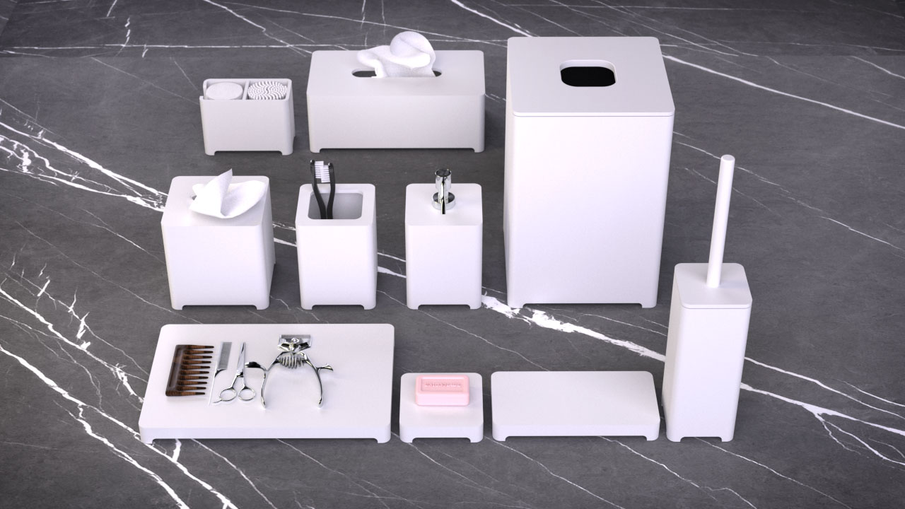 Accessoires de salle de bain en K|Stone