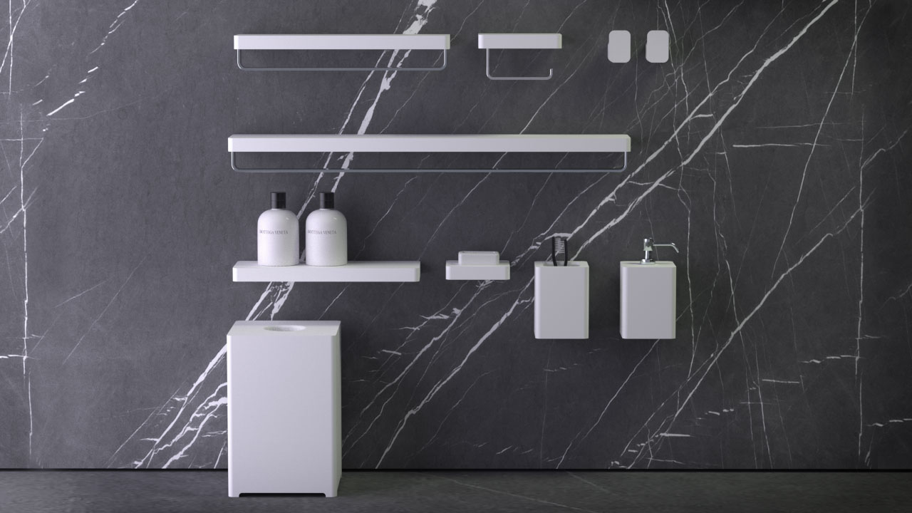 Accessoires de salle de bain en K|Stone