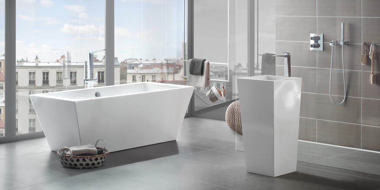 Culture free standing bath