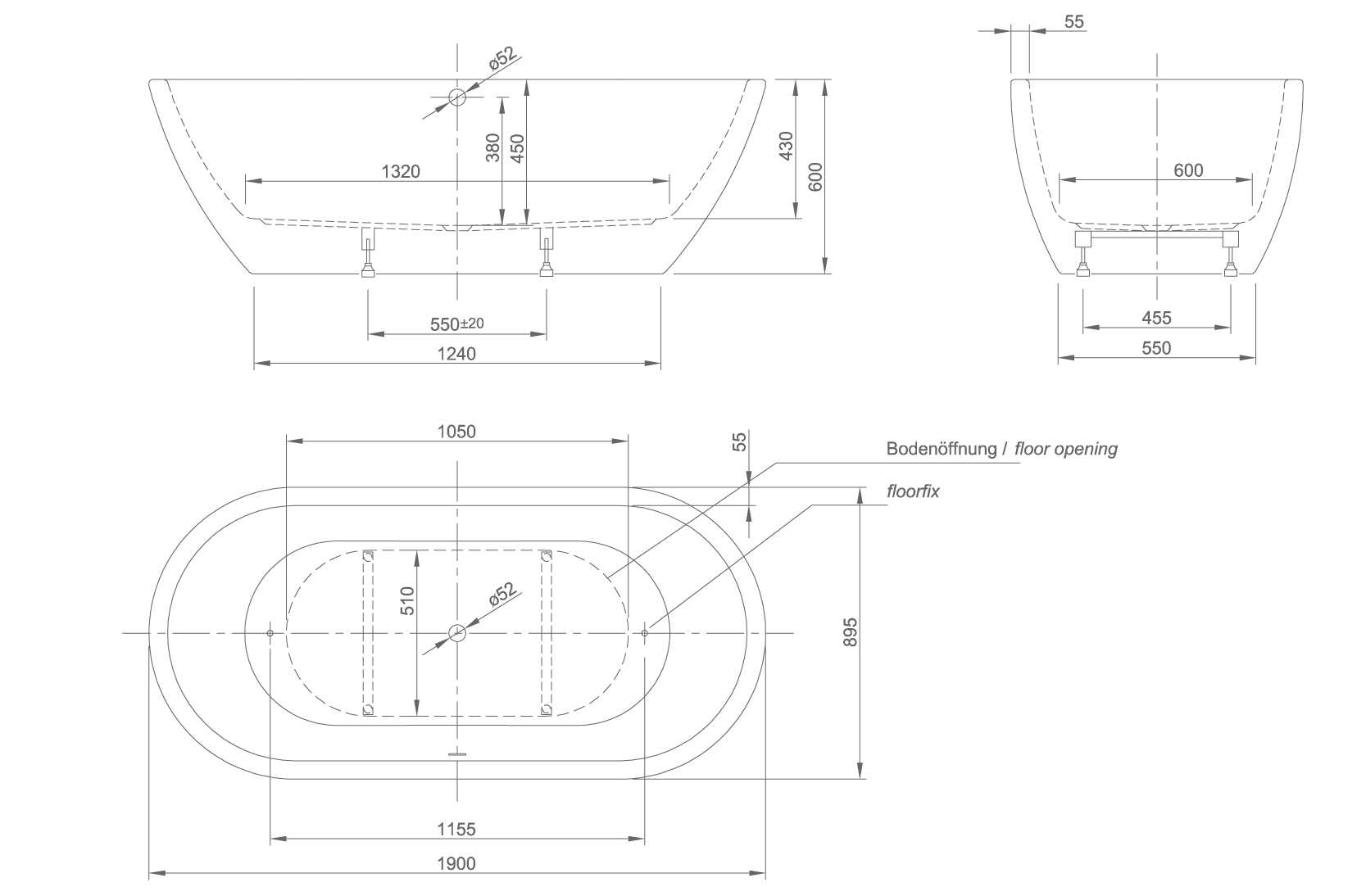 form technical drawing