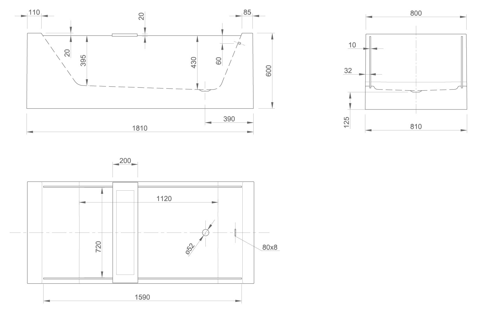 look technical drawing