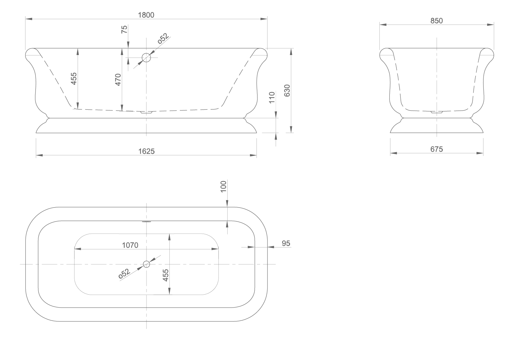 Retro technical drawing