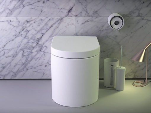 Glow rimless WC au sol