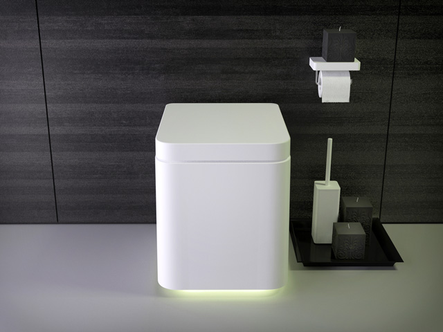 Shine floor-mounted wc