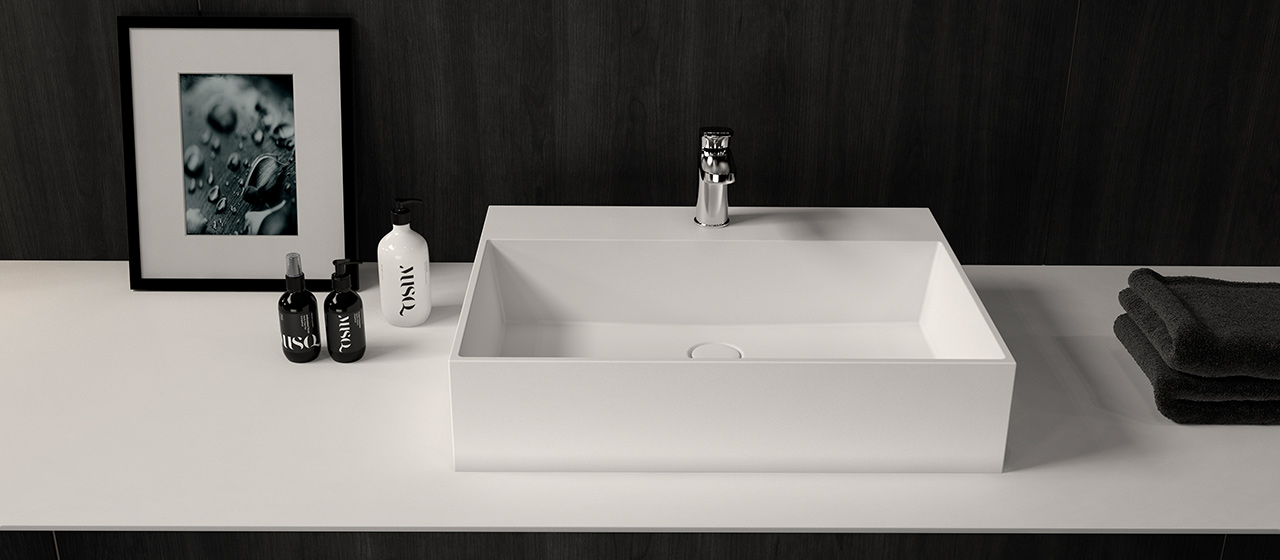smart+ countertop washbasin 60