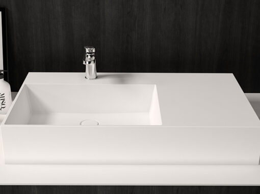 Smart+ countertop washbasin 80